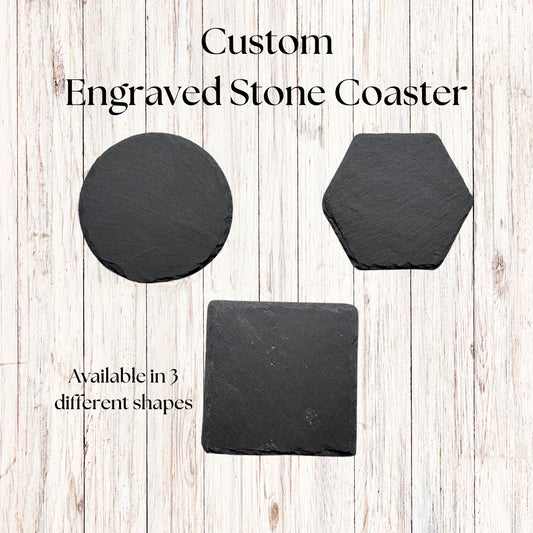 Personalized Coasters|Stone Coaster|Gifts for friends| Housewarming gifts| Coaster set| Engraved Coaster|Home decor|Coaster|Wedding gifts