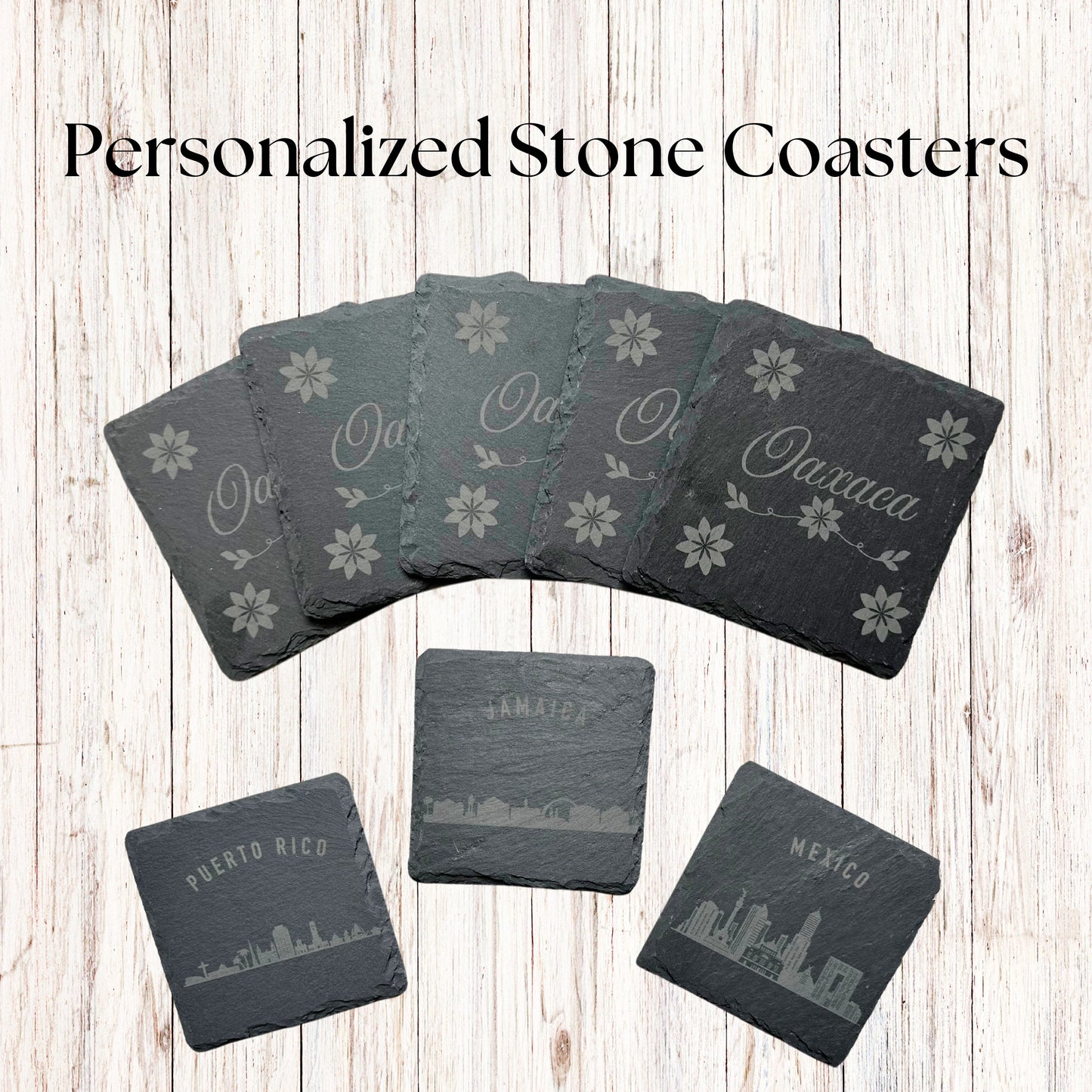 Personalized Coasters|Stone Coaster|Gifts for friends| Housewarming gifts| Coaster set| Engraved Coaster|Home decor|Coaster|Wedding gifts