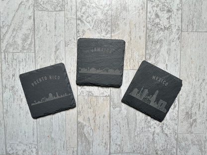 Personalized Coasters|Stone Coaster|Gifts for friends| Housewarming gifts| Coaster set| Engraved Coaster|Home decor|Coaster|Wedding gifts