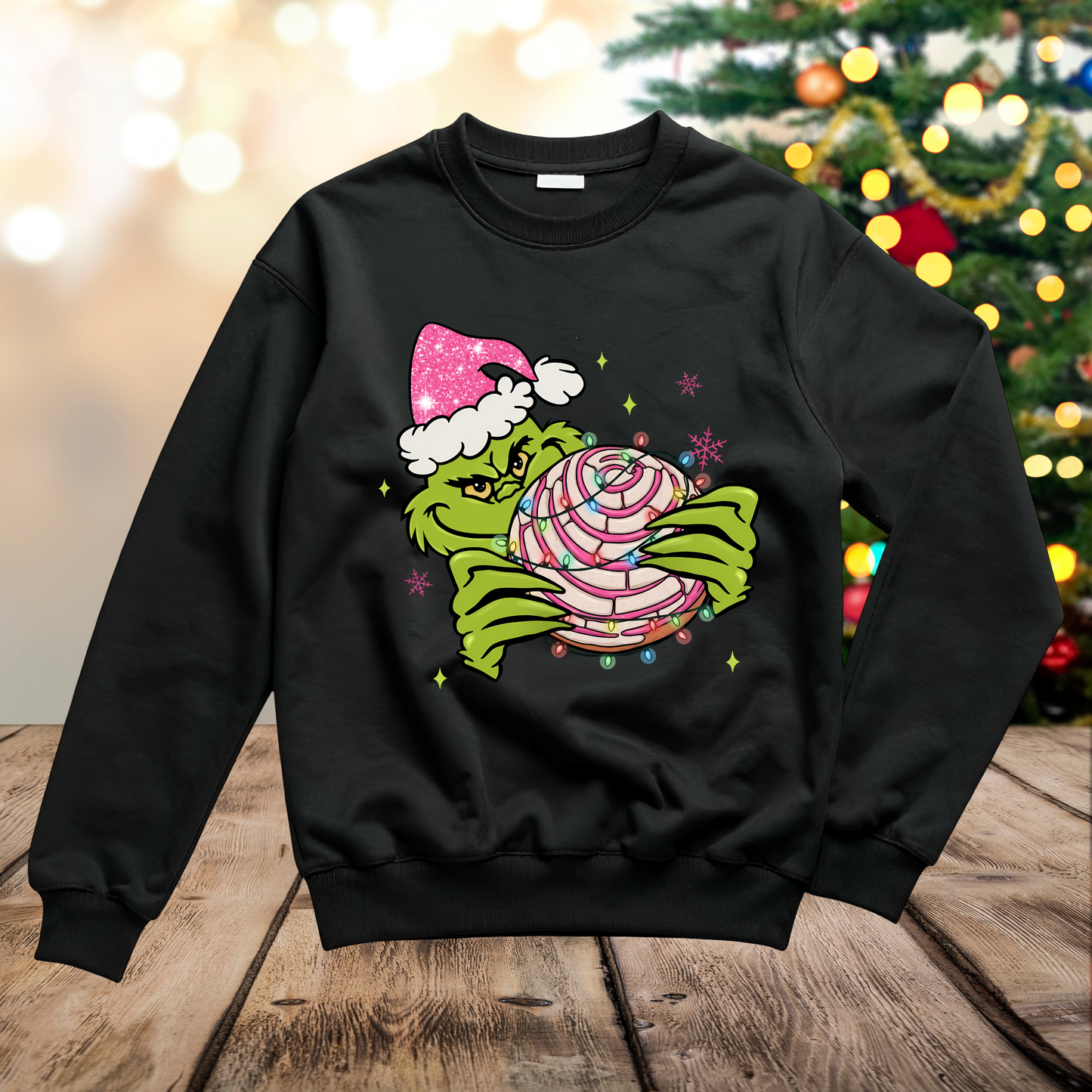 The Grinch Stole My Concha! - Festive Mexican Pan Dulce Sweater