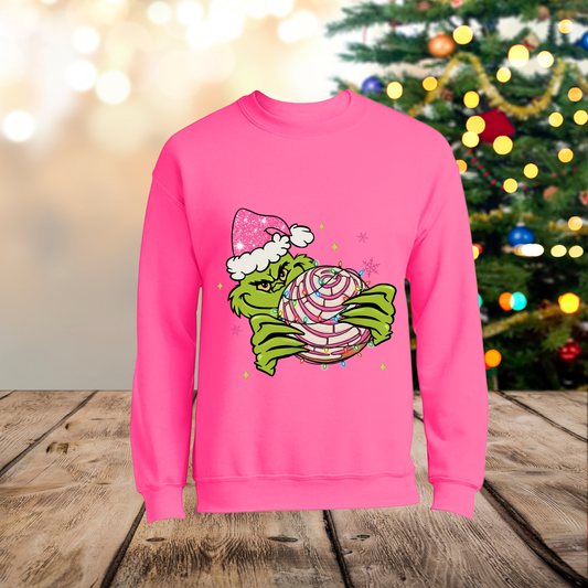 The Grinch Stole My Concha! - Festive Mexican Pan Dulce Sweater