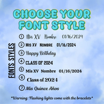LED Bracelets, Bracelets, Party Favors